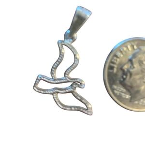 Silver Dove Pendant 925